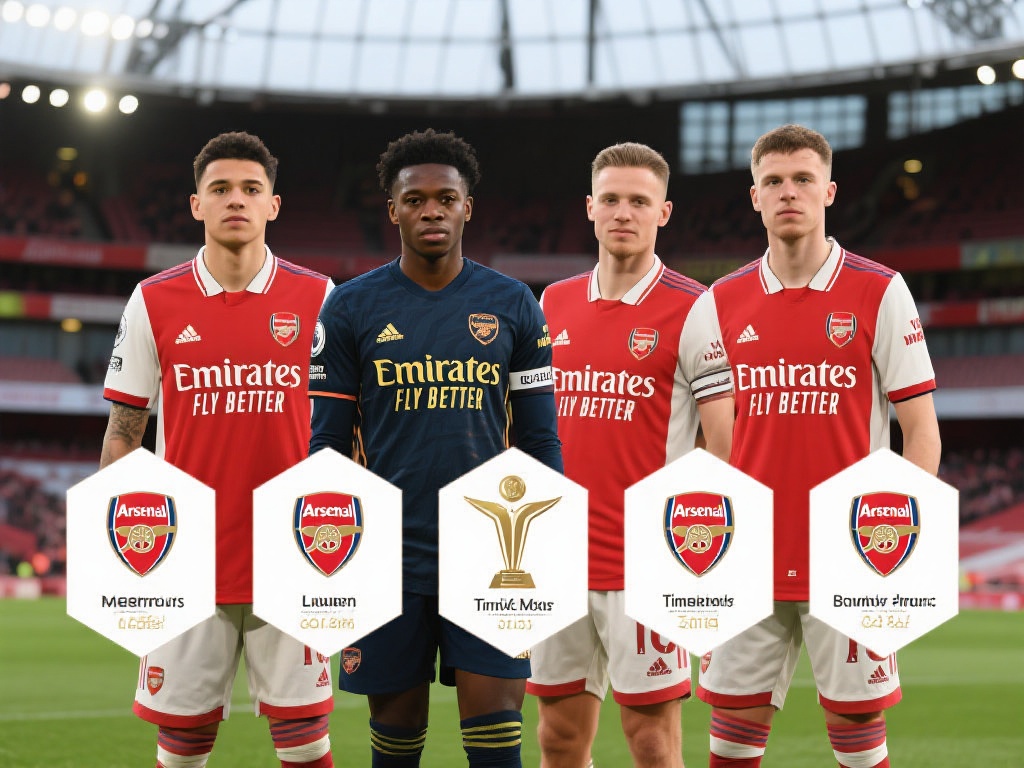 阿森纳3月队内最佳候选：梅里诺恩瓦内里新星争辉